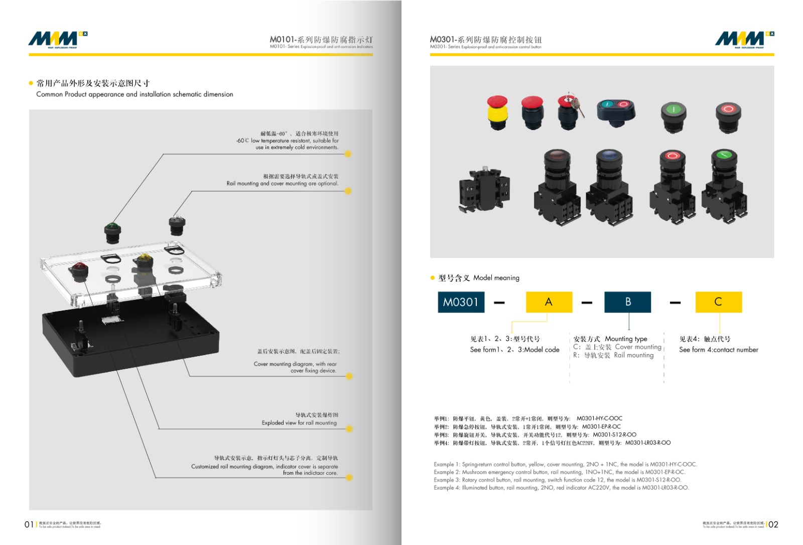 Explosion-proof Indictor MEC-0101 Series