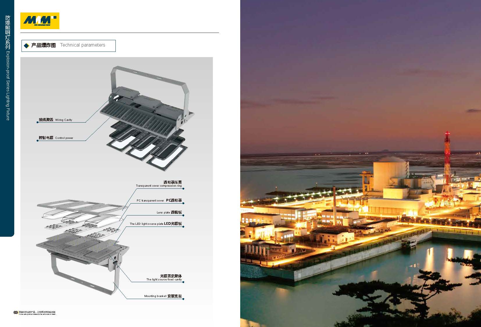 Explosion-proof LED Floodlight MAMS01-Series