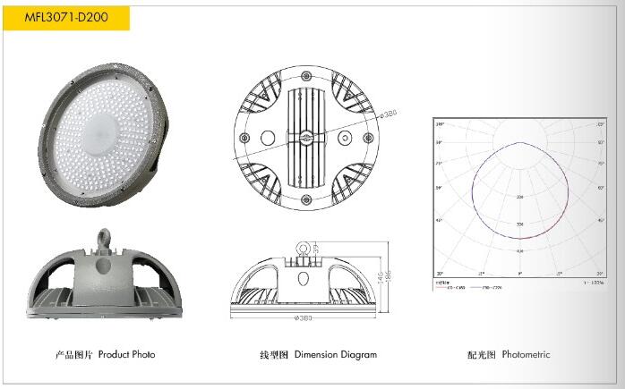 outdoor waterproof street light